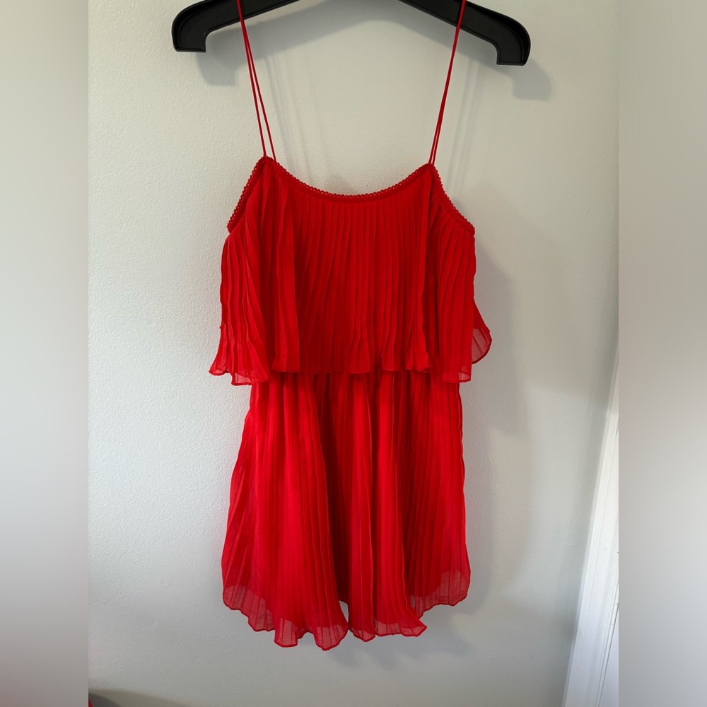 Zara Red Mini Dress